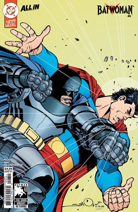 Batwoman (2026 DC) #6 - Cover E Walter Simonson & Laura Martin Dark Knight Returns 40th Anniversary Card Stock Variant
