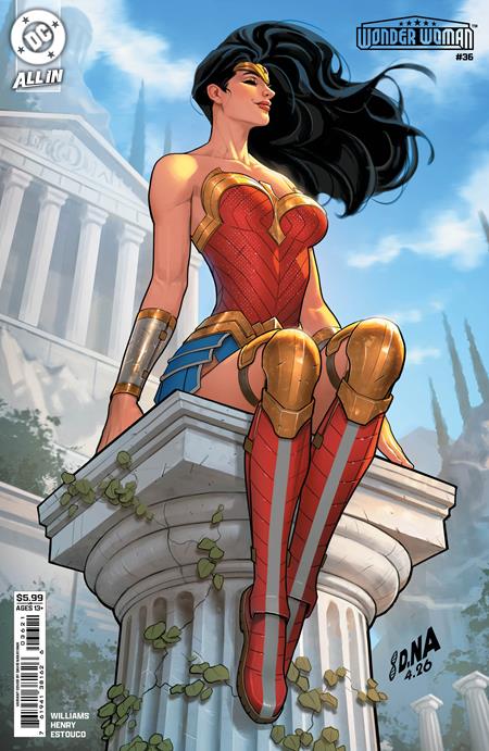 WONDER WOMAN #36 CVR B DAVID NAKAYAMA CARD STOCK VAR