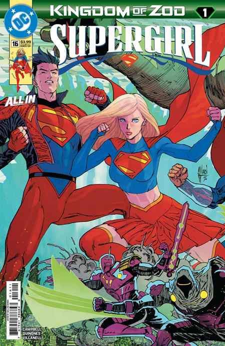 Supergirl (2024 DC) #16 - Cover A Guillem March Connecting