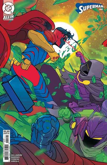 Superman (2023 DC) #41 - Cover D Christian Ward Card Stock Variant