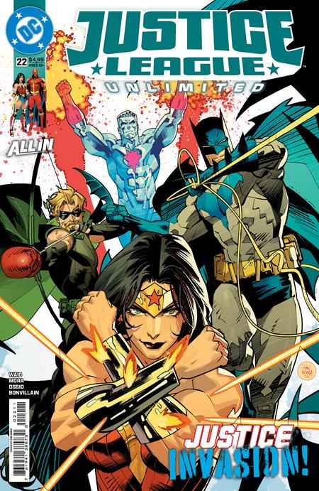 Justice League Unlimited (2024 DC) #22 - Cover A Dan Mora