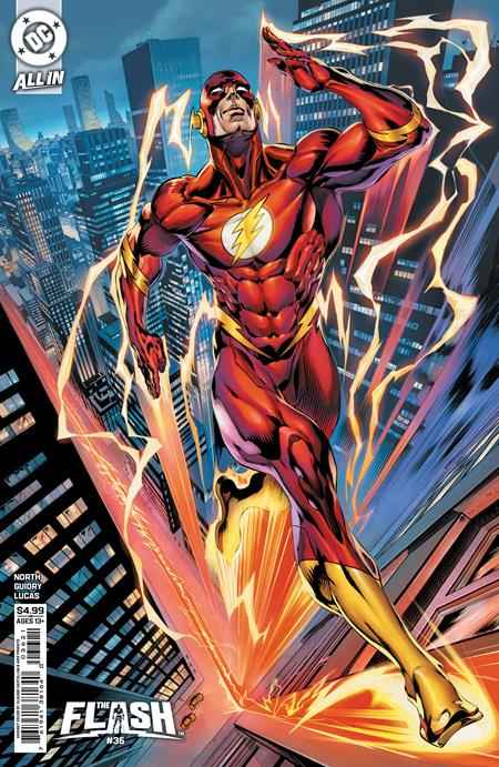 Flash (2023 DC) #36 - Cover B Claudio Castellini Card Stock Variant