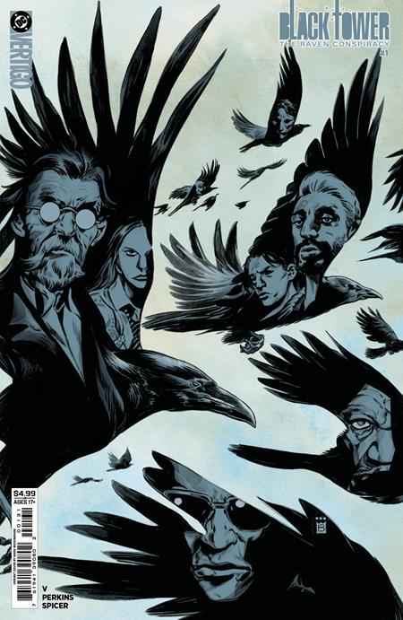 Black Tower: The Raven Conspiracy (2026 DC) #1 - Cover C Mark Buckingham Card Stock Variant