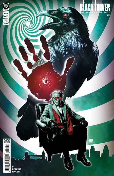 Black Tower: The Raven Conspiracy (2026 DC) #1 - Cover D ACO Card Stock Variant