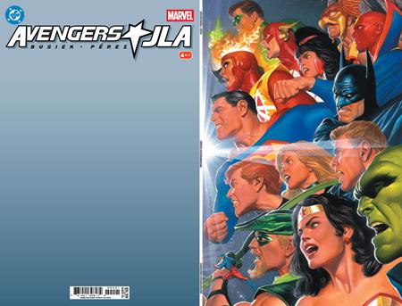 Avengers/JLA (2026 DC) #4 - Facsimile Edition Cover B Alex Ross DC/Marvel Connecting Variant