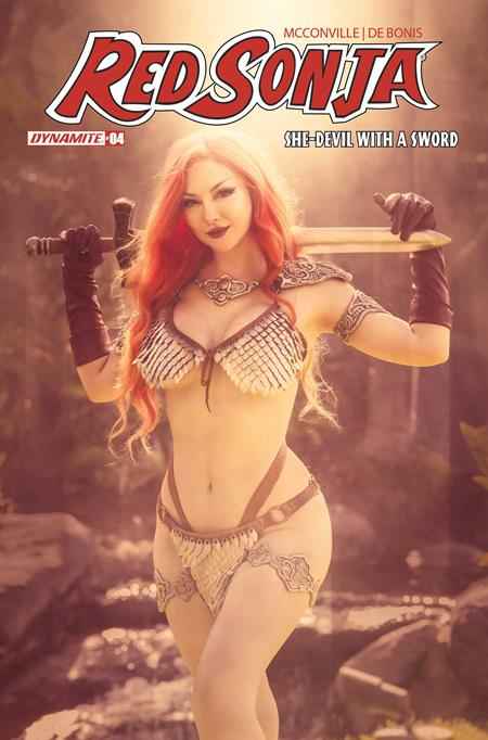 Red Sonja: She-Devil with a Sword (2025 Dynamite) #4 - Cover E Ashlynne Dae Cosplay Variant