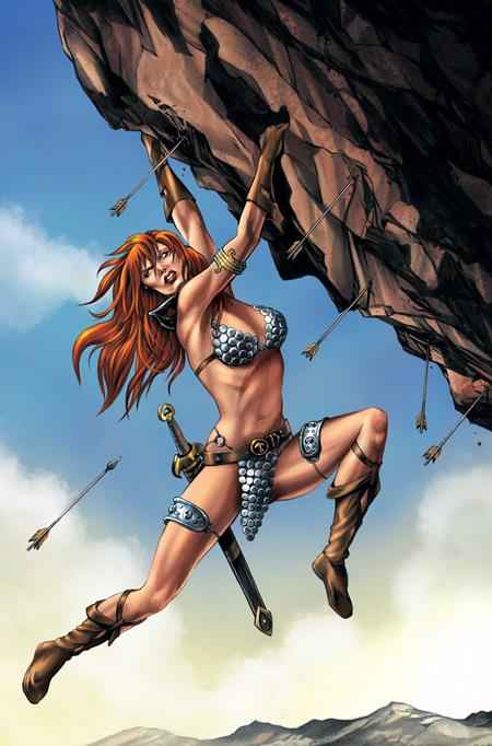 Red Sonja: She-Devil with a Sword (2025 Dynamite) #4 - Cover I Mike Rooth Virgin Variant (1:10 Retailer Incentive)