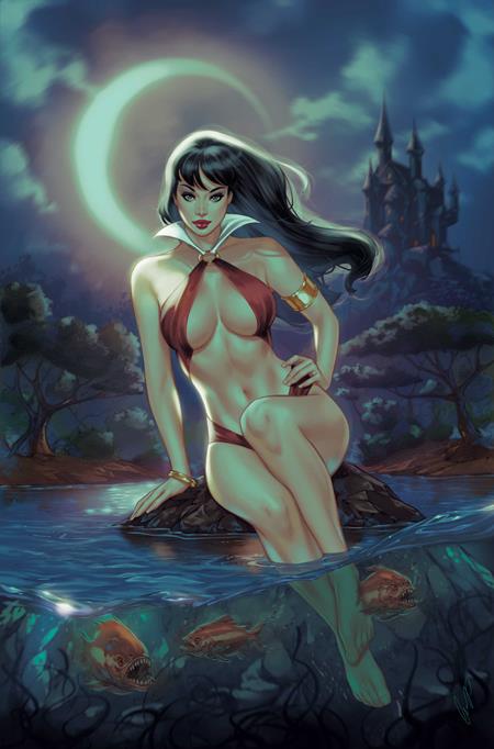 Vampirella (2026 Dynamite) #5 - Cover I 1:10 Elias Chatzoudis Virgin Variant