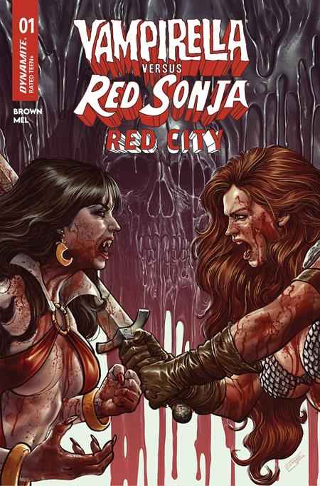 Vampirella vs. Red Sonja: Red City (2026 Dynamite) #1 - Cover B Diego Yapur Variant