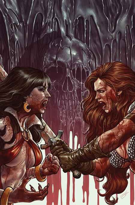 Vampirella vs. Red Sonja: Red City (2026 Dynamite) #1 - Cover J Diego Yapur 1:15 Retailer Incentive Virgin Variant