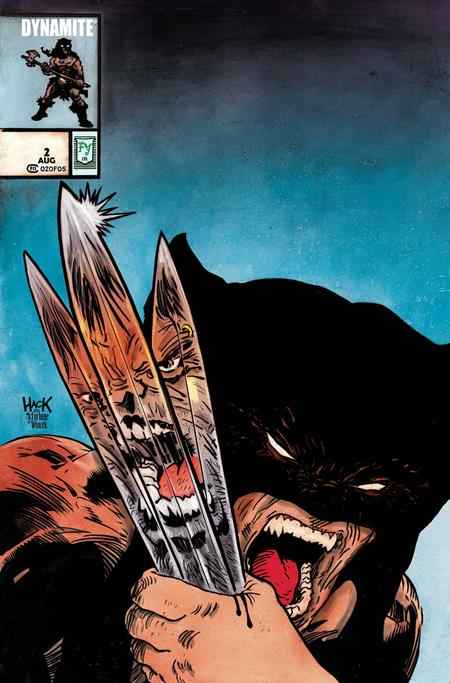 Fire and Ice: Darkwolf (2026 Dynamite) #2 - 1:10 Cover P Robert Hack Virgin Variant