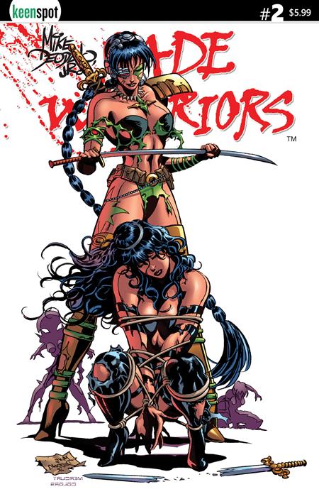 Jade Warriors (2026 Keenspot) #2 - Cover C Mike Deodato All Tied Up Variant