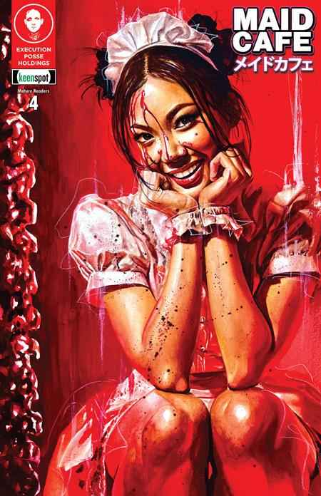 Maid Cafe (2026 Keenspot) #4 - Cover A Naomi Griffin Why I Smile