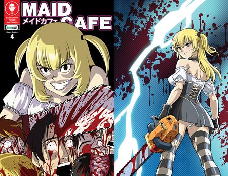 MAID CAFE #4 CVR B REMY EISU MOKHTAR & WILSON GANDOLPHO FLIP COVER VAR