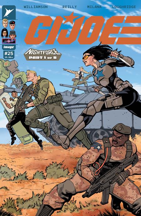 GI JOE #25 CVR I TOM REILLY WRAPAROUND FOIL VAR