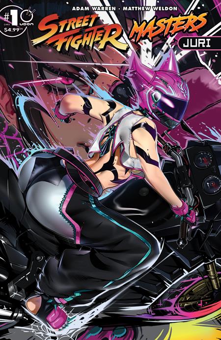 Street Fighter Masters: Juri (2026 Udon) #1 - Cover B Redgray21st