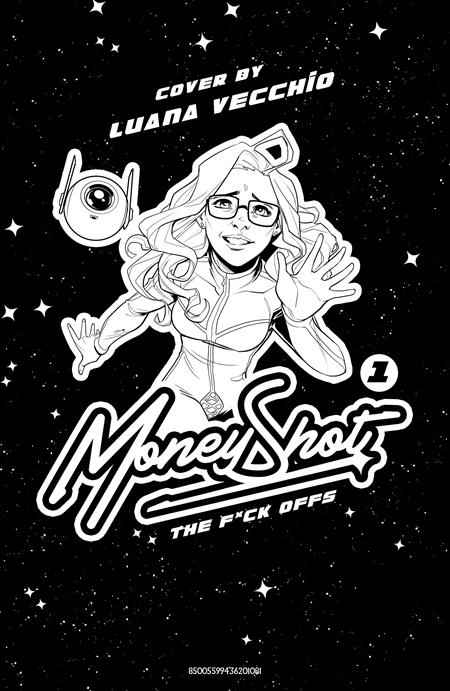 MONEY SHOT THE F* OFFS #1 (OF 5) CVR H LUANA VECCHIO NSFW BLACK BAG VAR (MR)