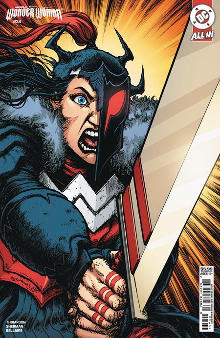 Absolute Wonder Woman (2024 DC) #24 - Cover C Chris Burnham Card Stock Variant