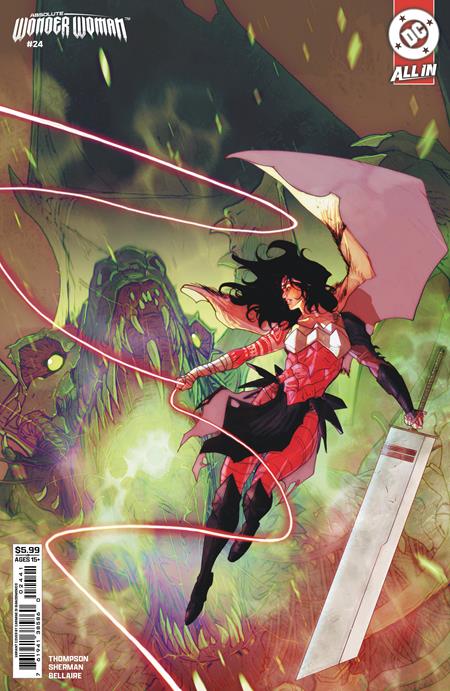Absolute Wonder Woman (2024 DC) #24 - Cover D Carmine Di Giandomenico Card Stock Variant