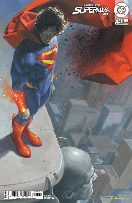 Absolute Superman (2024 DC) #23 - Cover D Fabrizio De Tommaso Card Stock Variant