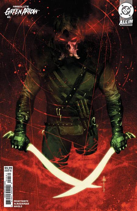 Absolute Green Arrow (2025 DC) #5 (of 6) - Cover C Sebastian Fiumara Card Stock Variant