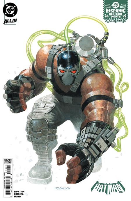 Batman (2025 DC) #13 - Cover G Jose Ladronn Hispanic Heritage Month Card Stock Variant