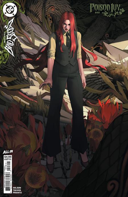Poison Ivy (2022 DC) #48 - Cover D Manny Vincent Carbonilla Card Stock Variant