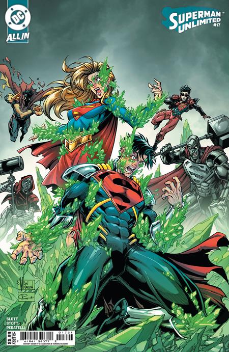 Superman Unlimited (2025 DC) #17 - Cover B V. Ken Marion Card Stock Variant (Kingdom of Zod)