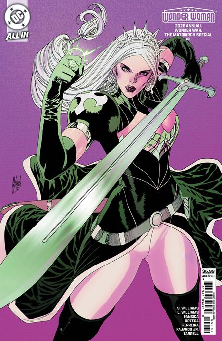 Wonder Woman 2026 Annual: Wonder War - The Matriarch Special (2026 DC) #1 - Cover C Guillem March Card Stock Variant