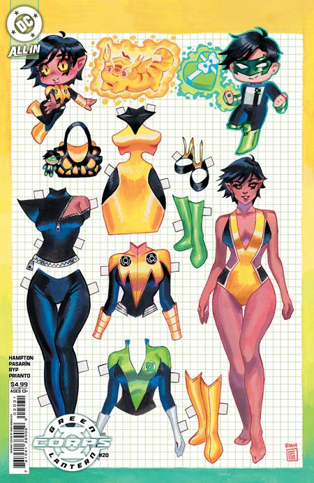 Green Lantern Corps (2024 DC) #20 - Cover C Rian Gonzaeles Card Stock Variant