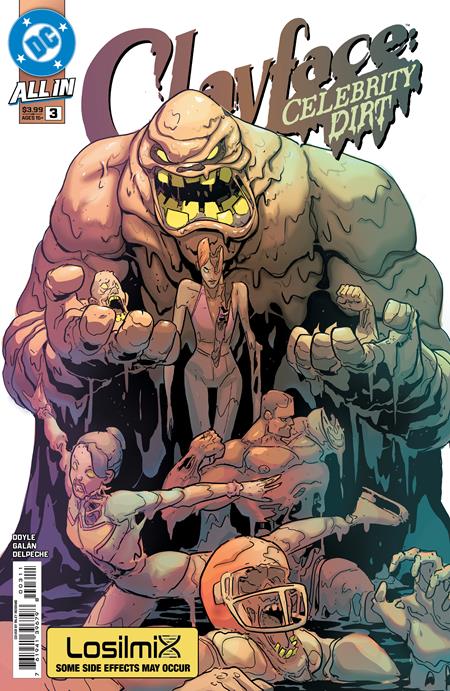Clayface: Celebrity Dirt (2026 DC) #3 (of 6) - Cover A Riley Rossmo