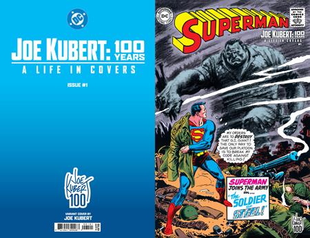 Joe Kubert: 100 Years, A Life in Covers (2026 DC) #1 - Cover B Joe Kubert Foil Variant
