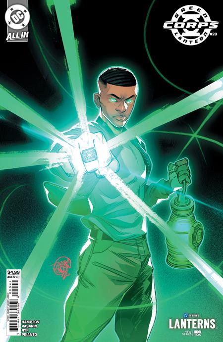 Green Lantern Corps (2024 DC) #20 - Cover D Jahnoy Lindsay Lanterns Card Stock Variant