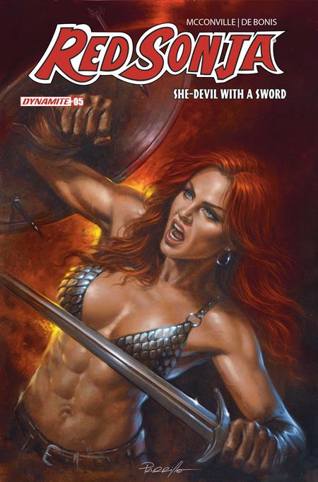 Red Sonja: She-Devil with a Sword (2026 Dynamite) #5 - Cover B Lucio Parrillo Variant
