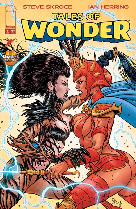 Tales of Wonder (2026 Image) #1 - Cover H Steve Skroce & Neeraj Menon Witchblade Team-Up Variant