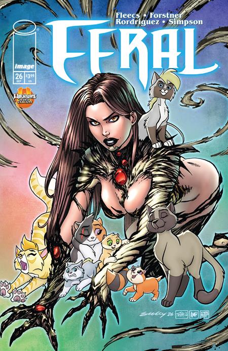 Feral (2024 Image) #26 - Cover D Trish Forstner & Tim Seeley Witchblade Team-Up Variant