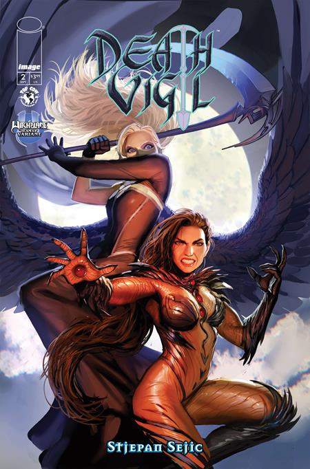 Death Vigil (2026 Image) #2 (of 6) - Cover B Stjepan Sejic Witchblade Team Up Variant