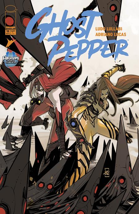 Ghost Pepper (2025 Image) #15 - Cover F Ludo Lullabi Witchblade Team-Up Variant