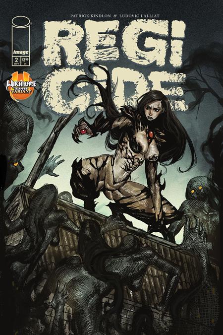 Regicide (2026 Image) #2 (of 4) - Cover E Akila Gabriel Witchblade Team-Up Variant