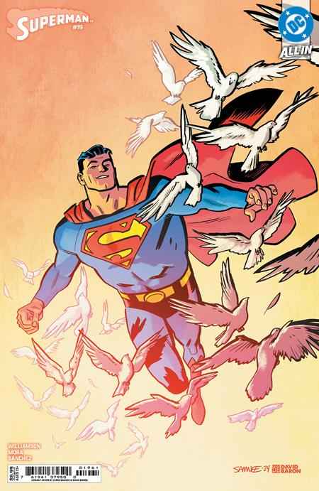 Superman (2023 DC) #19 - Cover D Chris Samnee Card Stock Variant