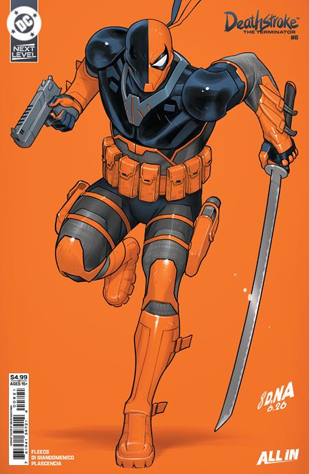 Deathstroke the Terminator (2026 DC) #8 - Cover B David Nakayama Card Stock Variant