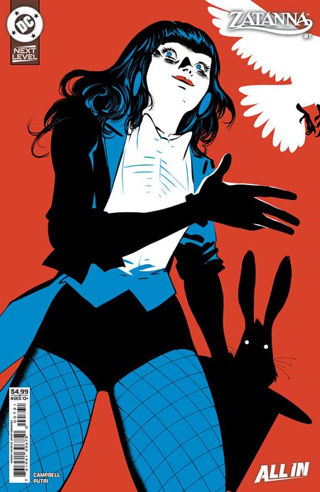 Zatanna (2026 DC) #7 - Cover C Javier Rodriguez Card Stock Variant