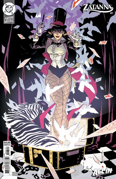 Zatanna (2026 DC) #7 - Cover D Riley Rossmo Card Stock Variant
