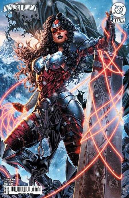 Absolute Wonder Woman (2024 DC) #25 - Cover B Mark Brooks Card Stock Variant