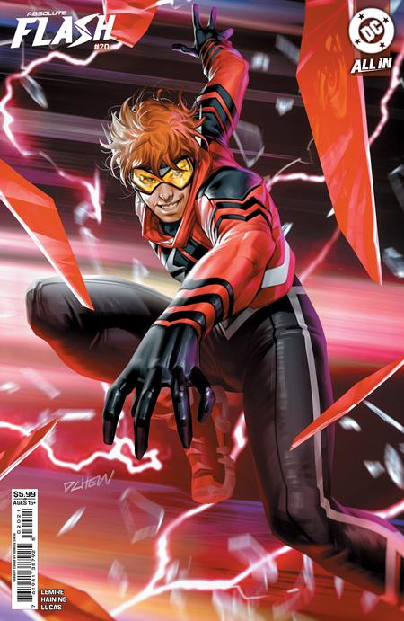 Absolute Flash (2025 DC) #20 - Cover B Derrick Chew Card Stock Variant