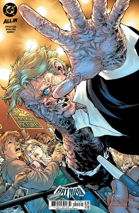 Batman (2025 DC) #14 - Cover G Jim Lee Clayface Movie Card Stock Variant