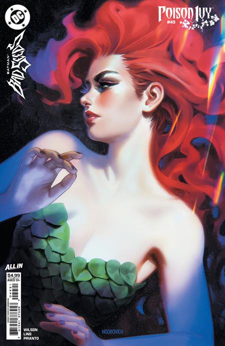 Poison Ivy (2022 DC) #49 - Cover B Noobovich Card Stock Variant (Batman: Bad Seeds)