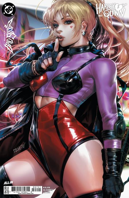 Harley Quinn (2021 DC) #67 - Cover D Derrick Chew Card Stock Variant