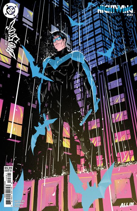 Nightwing (2016 DC) #143 - Cover B Riley Rossmo Card Stock Variant (Batman: Bad Seeds)