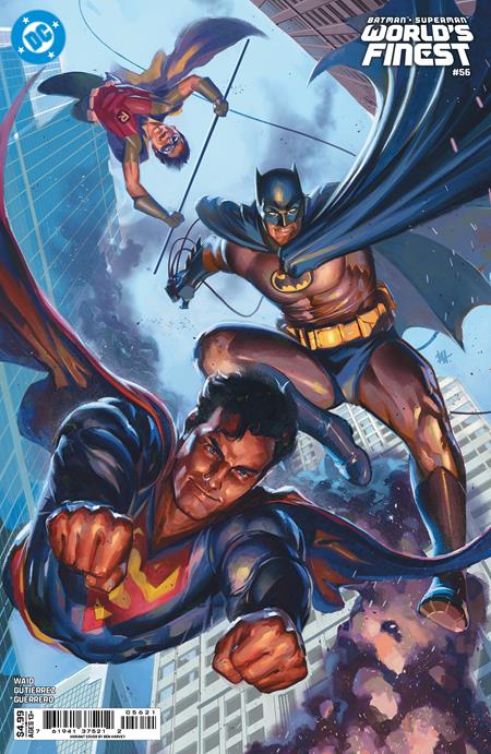 Batman / Superman: World's Finest (2022 DC) #56 - Cover B Ben Harvey Card Stock Variant